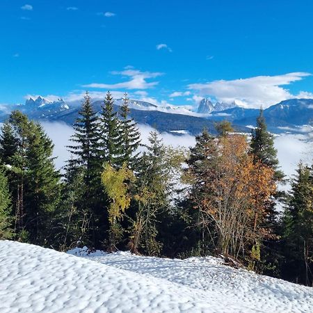 Alone In Chalet With View On Dolomites Вілландро Екстер'єр фото