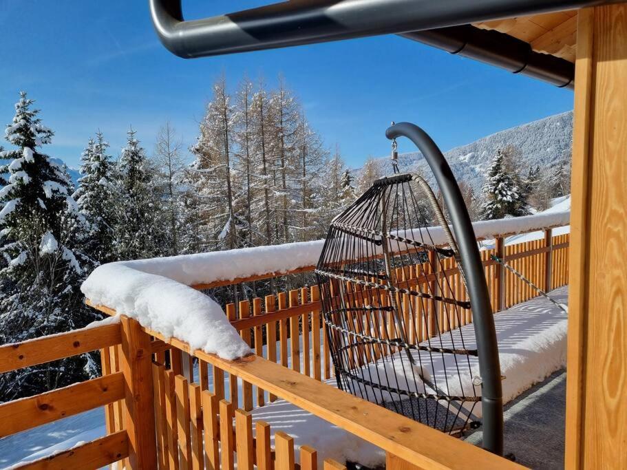Alone In Chalet With View On Dolomites Вілландро Екстер'єр фото